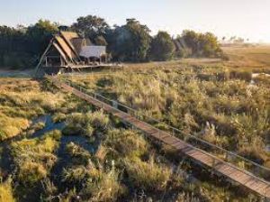 Selinda camp in Botswana